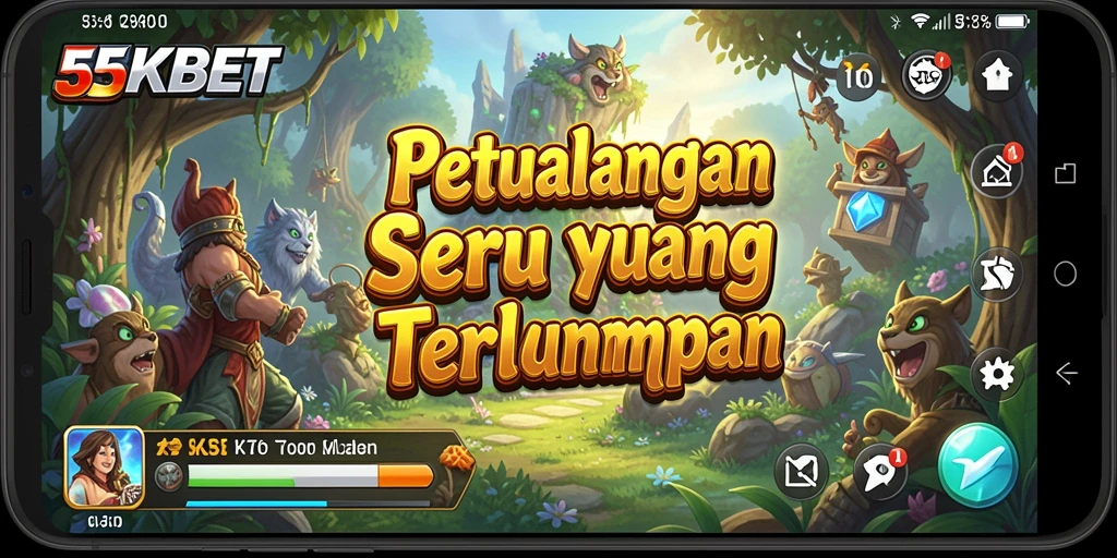 Tampilan menarik dari gameplay 55KBET yang mendebarkan.
