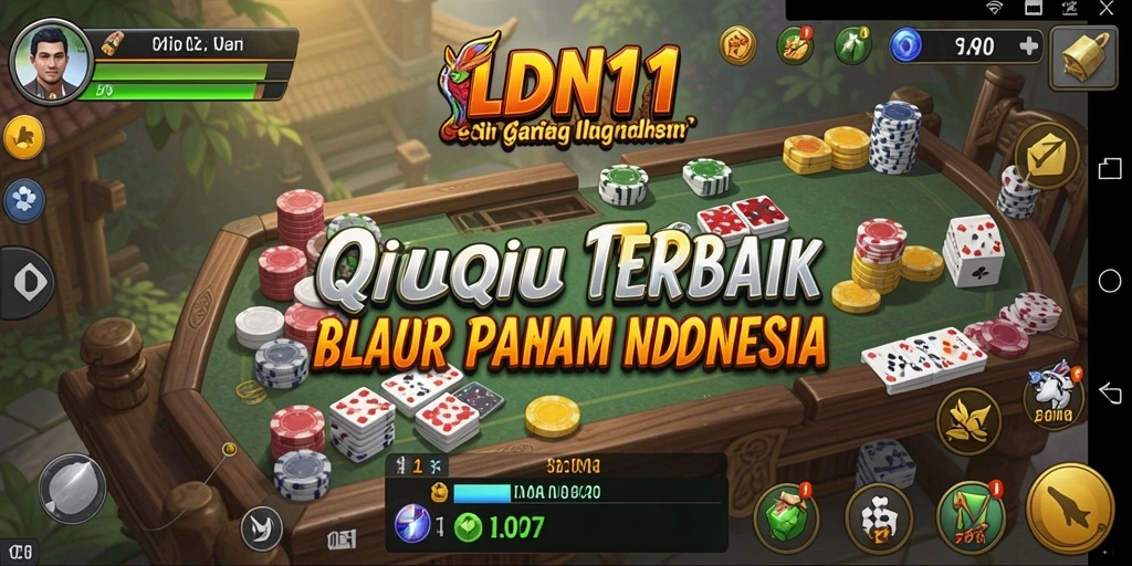 Tampilan gameplay QiuQiu yang menarik dan menantang di LDN11.