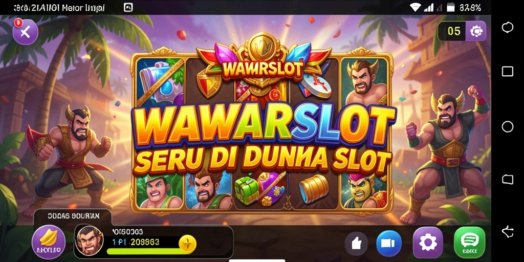 Screenshot gameplay WAWARSLOT menampilkan aksi seru dan grafis menawan.